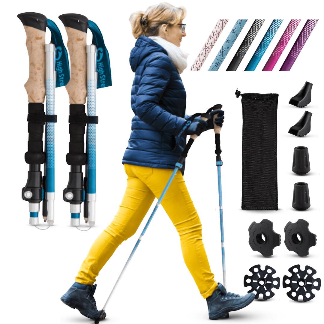 Best WX Foldable Trekking Poles For Women - High Stream Gear