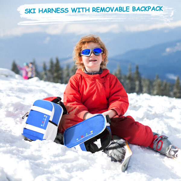 Snowboard harness for kids